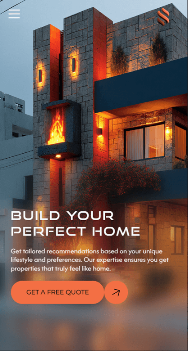 Real State Landing Page