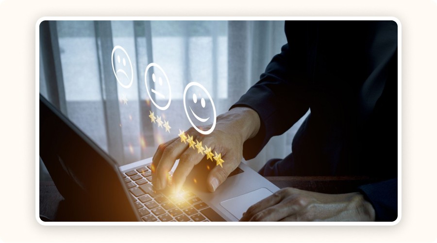 customer review icons