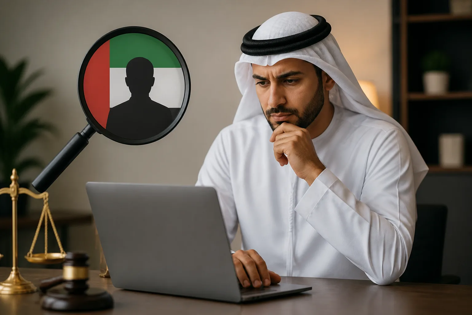 How to check if you have an absconding case filed in the UAE