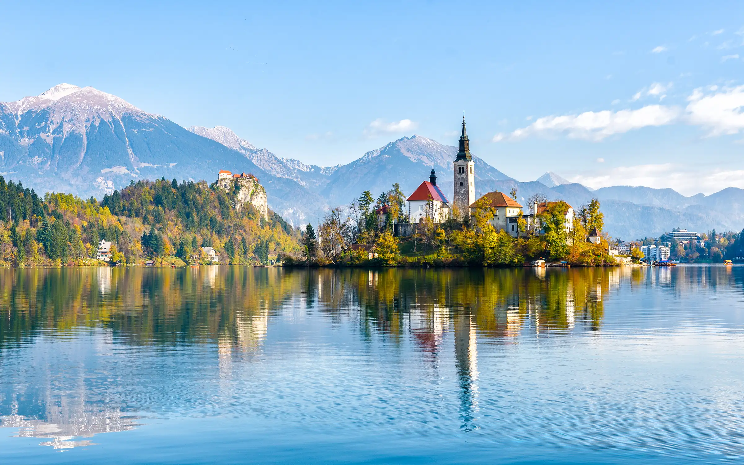 Vakre Lake Bled i Slovenia | Sykkeltur med Expa Travel