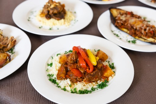 Beef goulash and other dishes