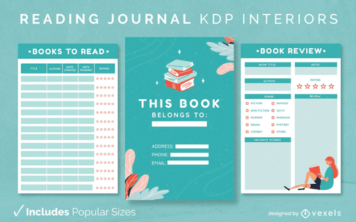 journal kdp template