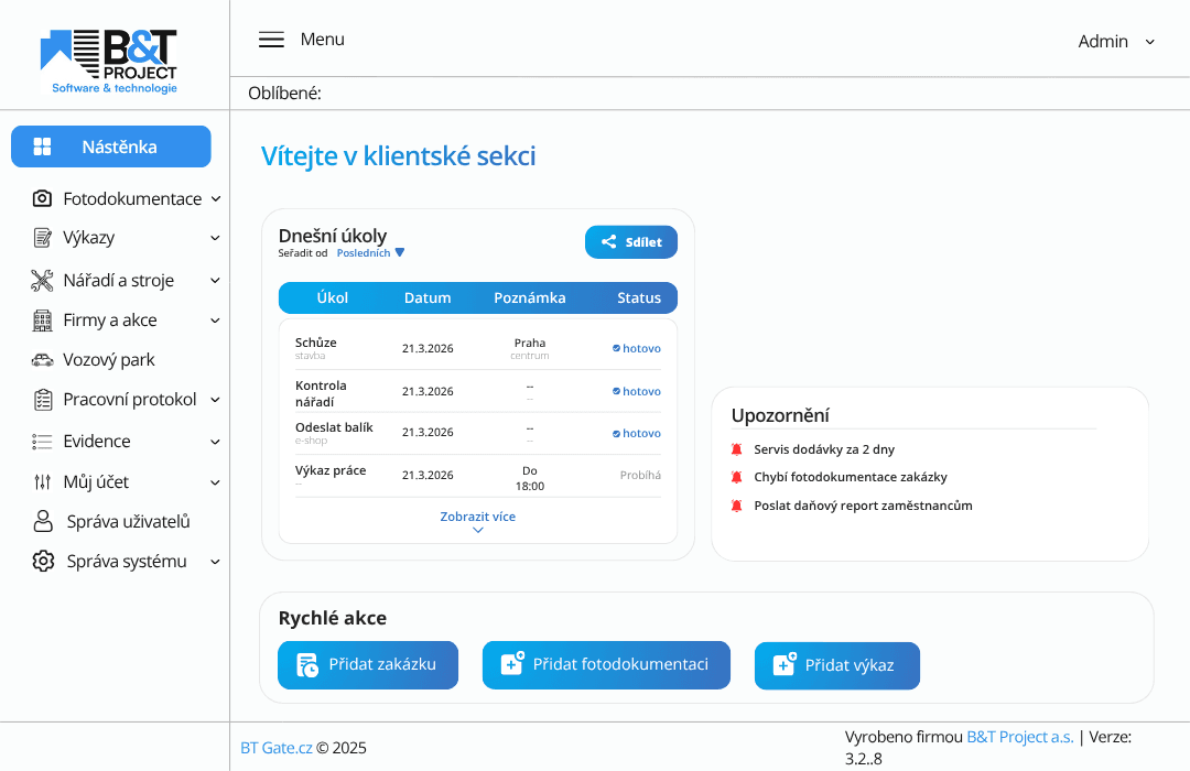 Business dashboard showing revenue, deals, customer list, growth chart, and new activity.