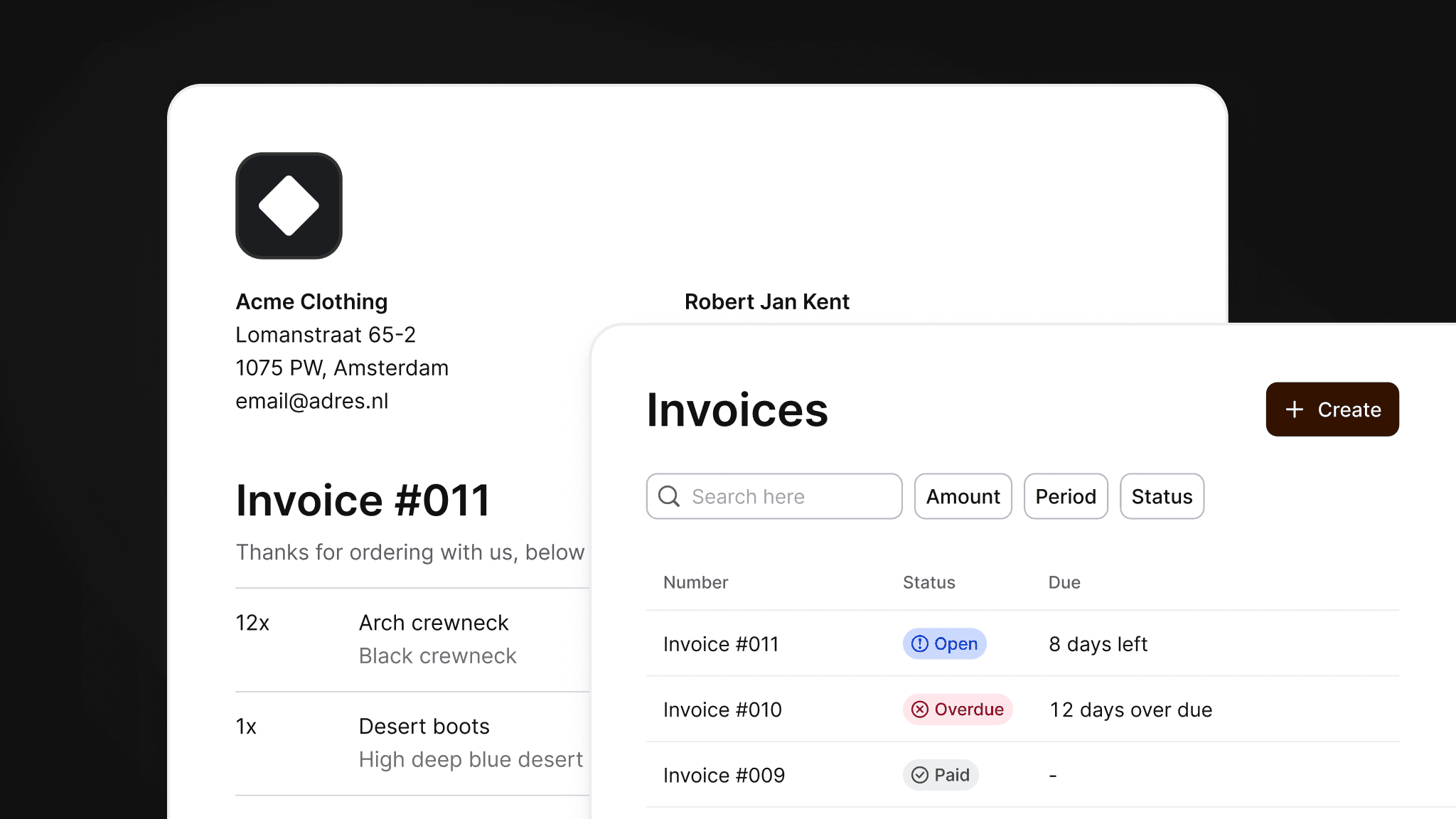 blog banner showing Mollie e-invocing