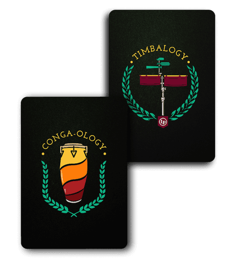 Congaology and Timbalogy Logos