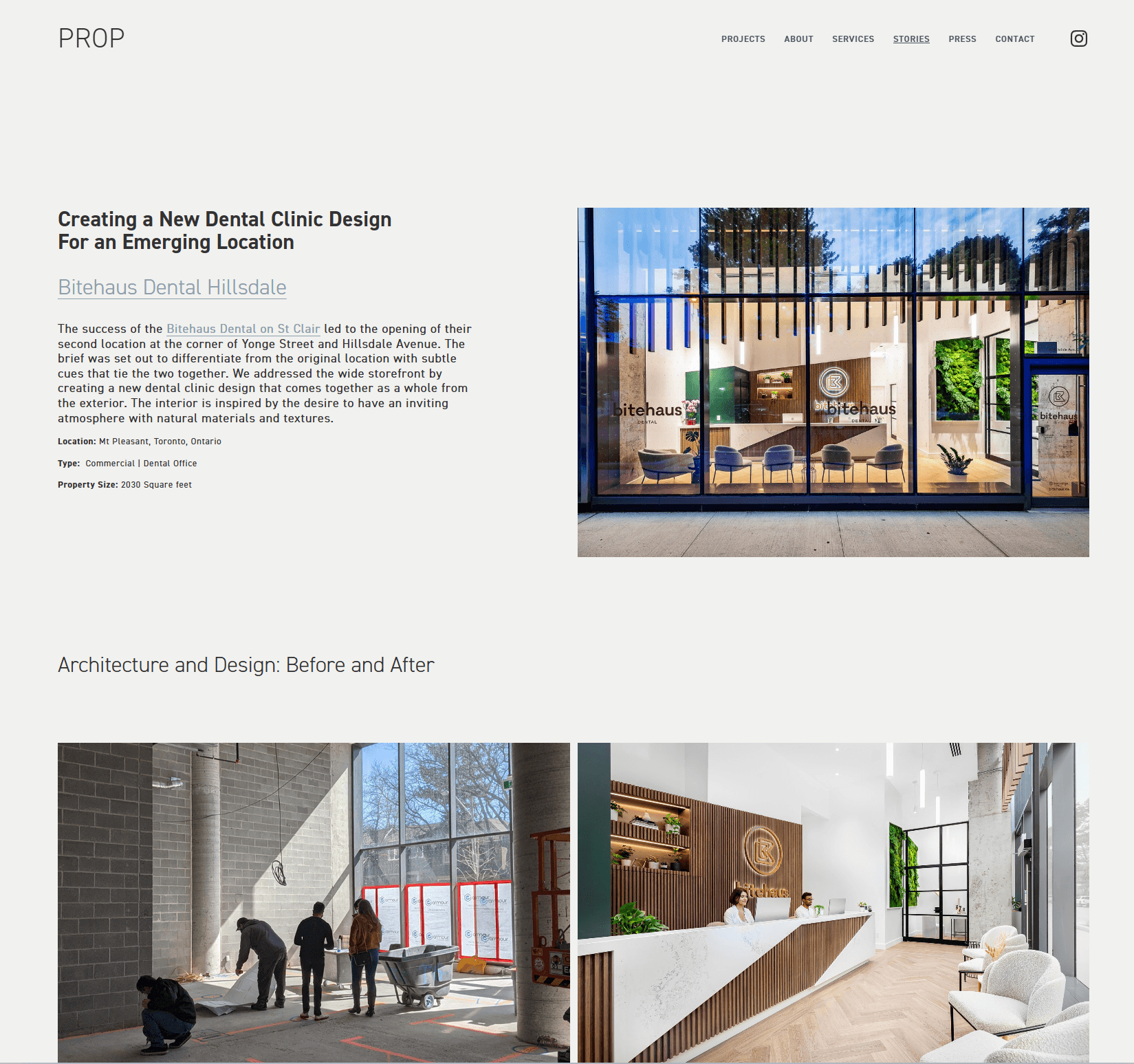 Prop Architecture Case Study For Bitehaus Dental