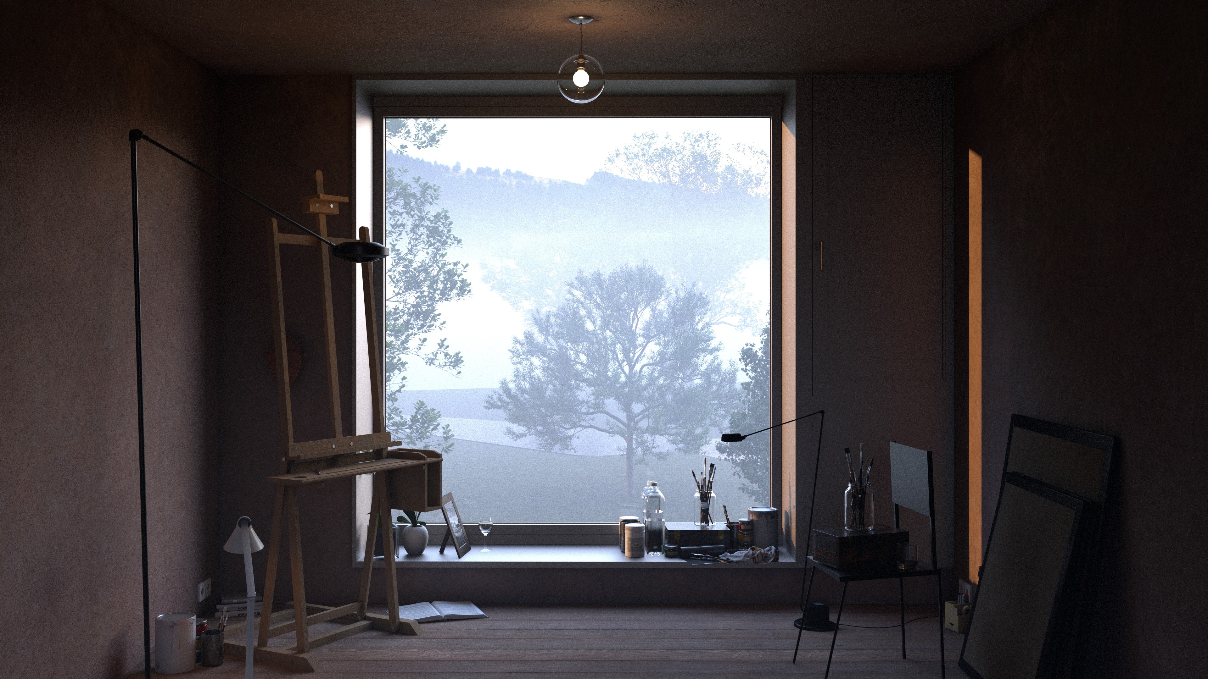 Housing project logements collectifs perspective atelier