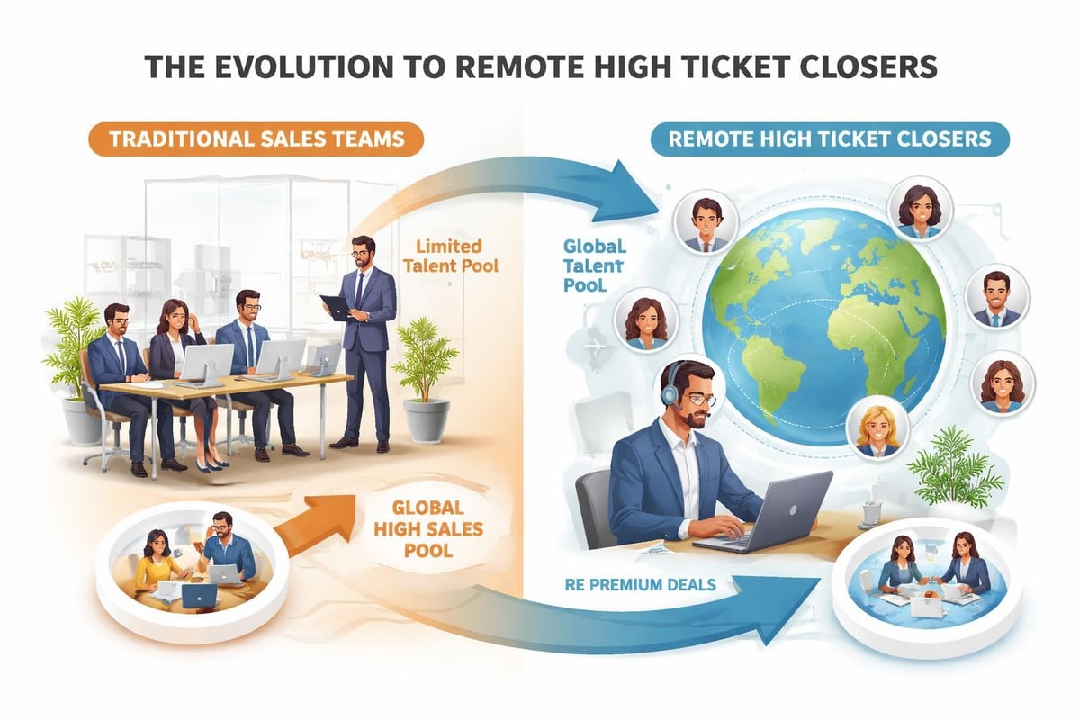 Remote sales evolution