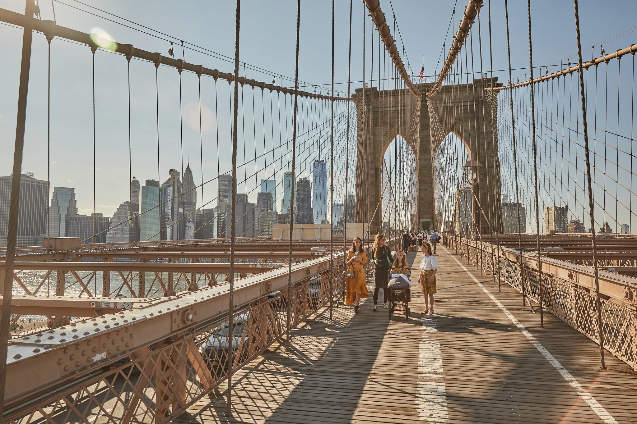 a view of a city with a large body of water in the background