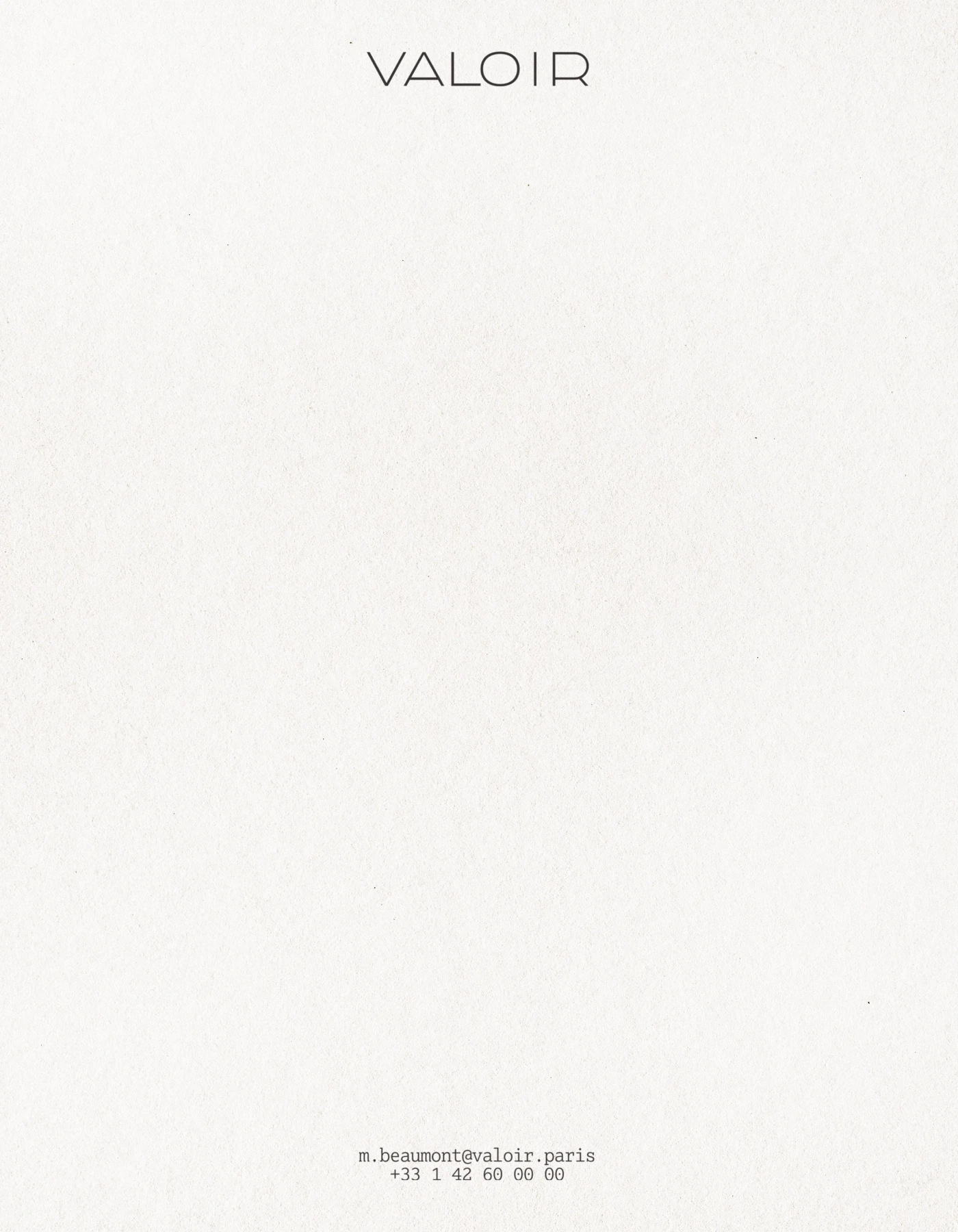 Luxury Branding for a French Atelier Clothing Brand