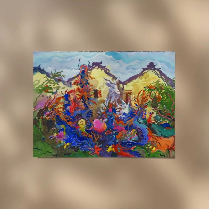 premium art poster and canvas prints, with originals available, from QART , of the artwork " Cantonese Assembly Hall "