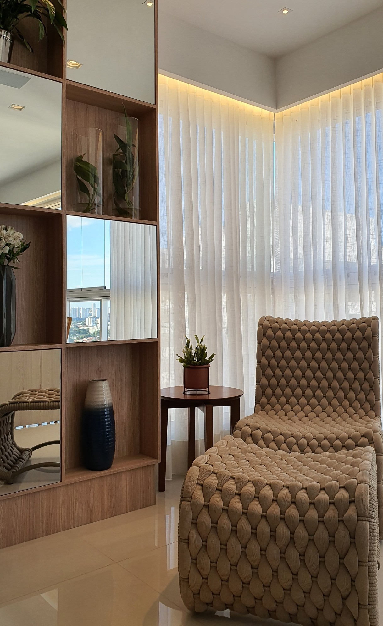 Image of a modern interior design space.