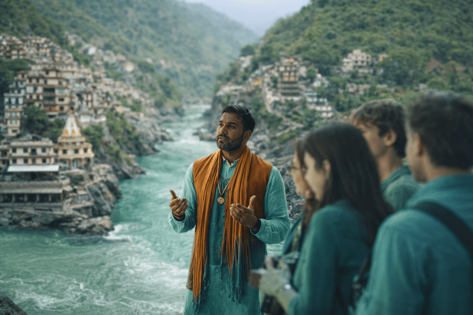 A Kathavachak telling a story