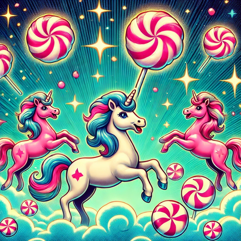 Peppermint Ponies.