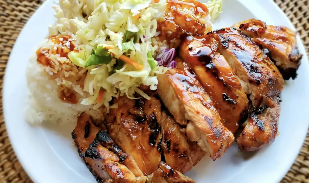 uli Huli Chicken grilled with sweet and savory Hawaiian pineapple glaze