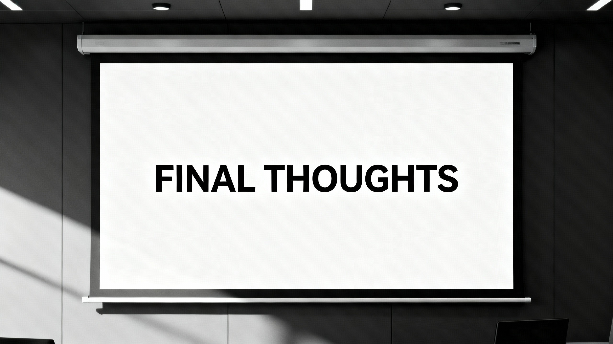 Final Thoughts on tablet screen