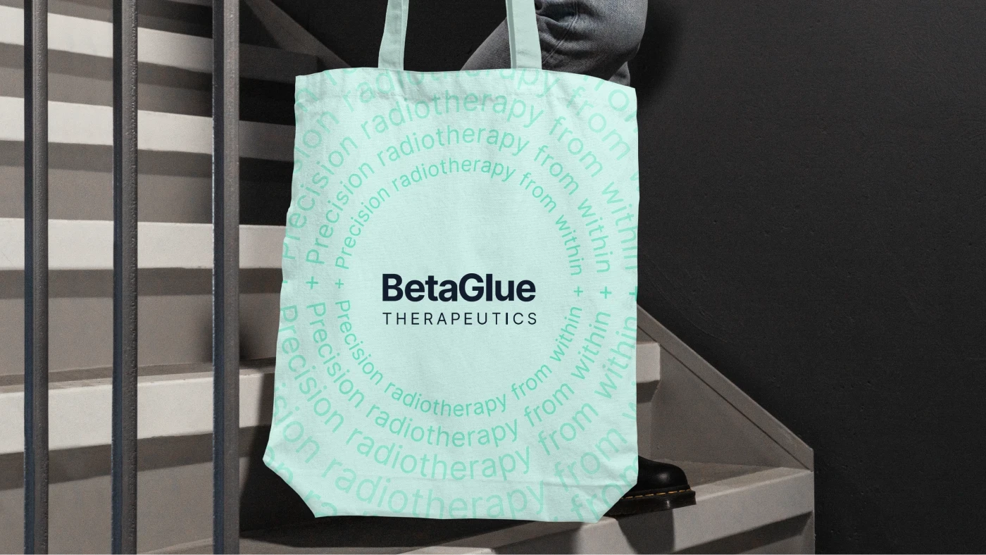 branded betaglue totebag