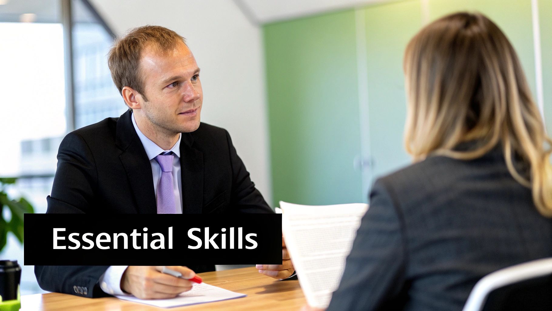 A group of diverse professionals collaborating around a table, illustrating teamwork and communication skills.