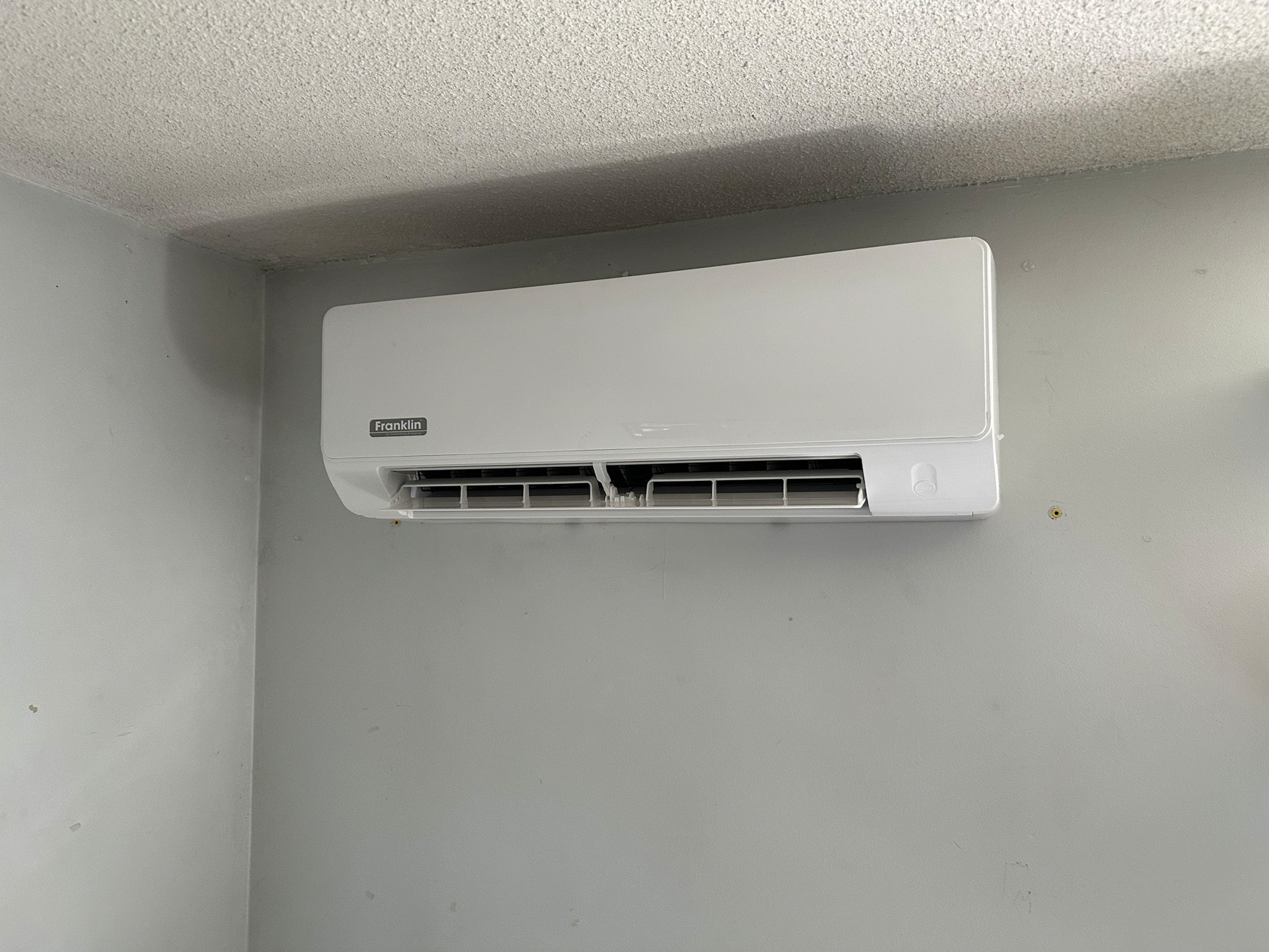 Goodman central AC. Single-day install, financing from $20 biweekly through Financeit.