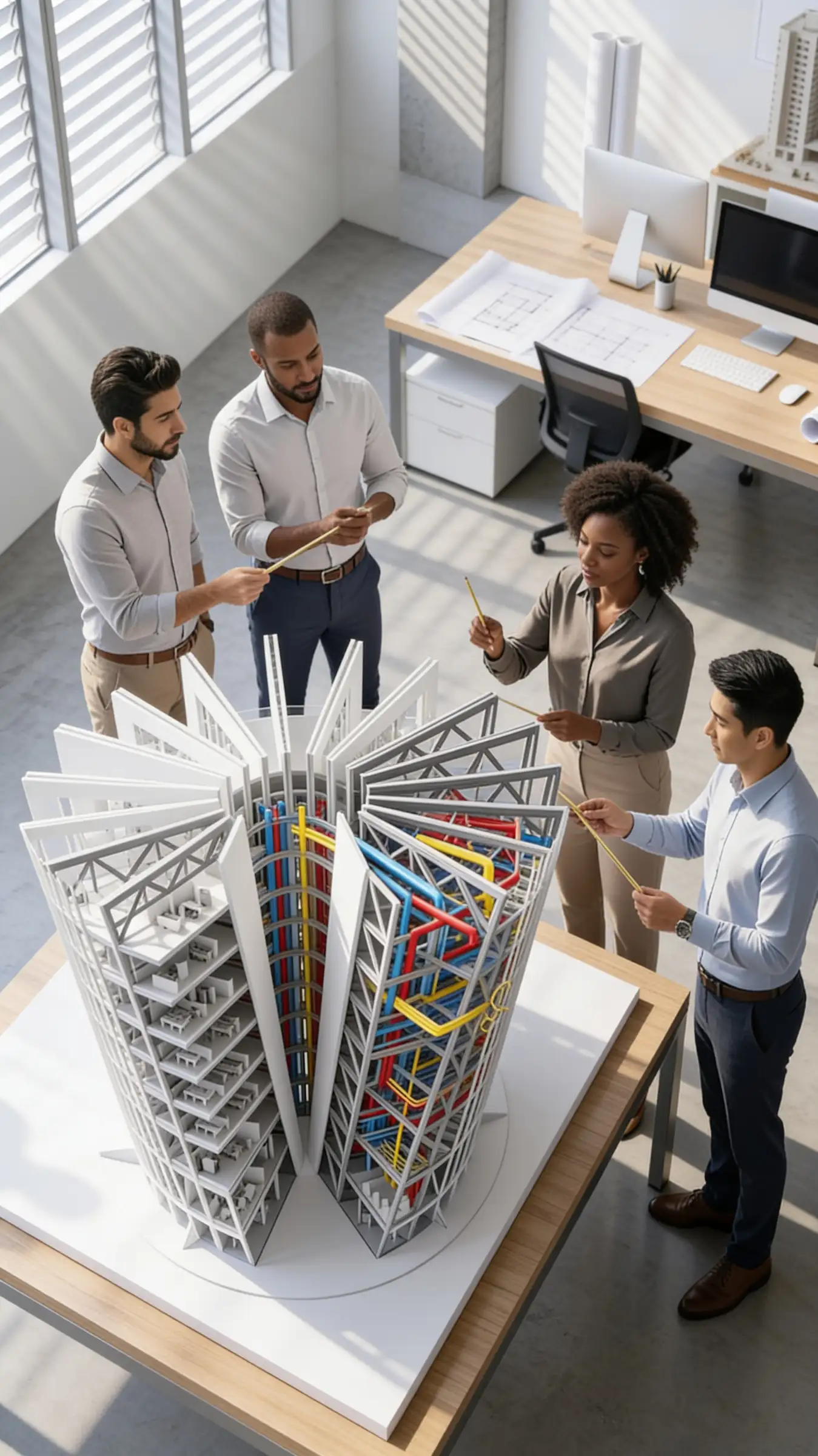 Integrated design coordination across architecture and engineering disciplines
