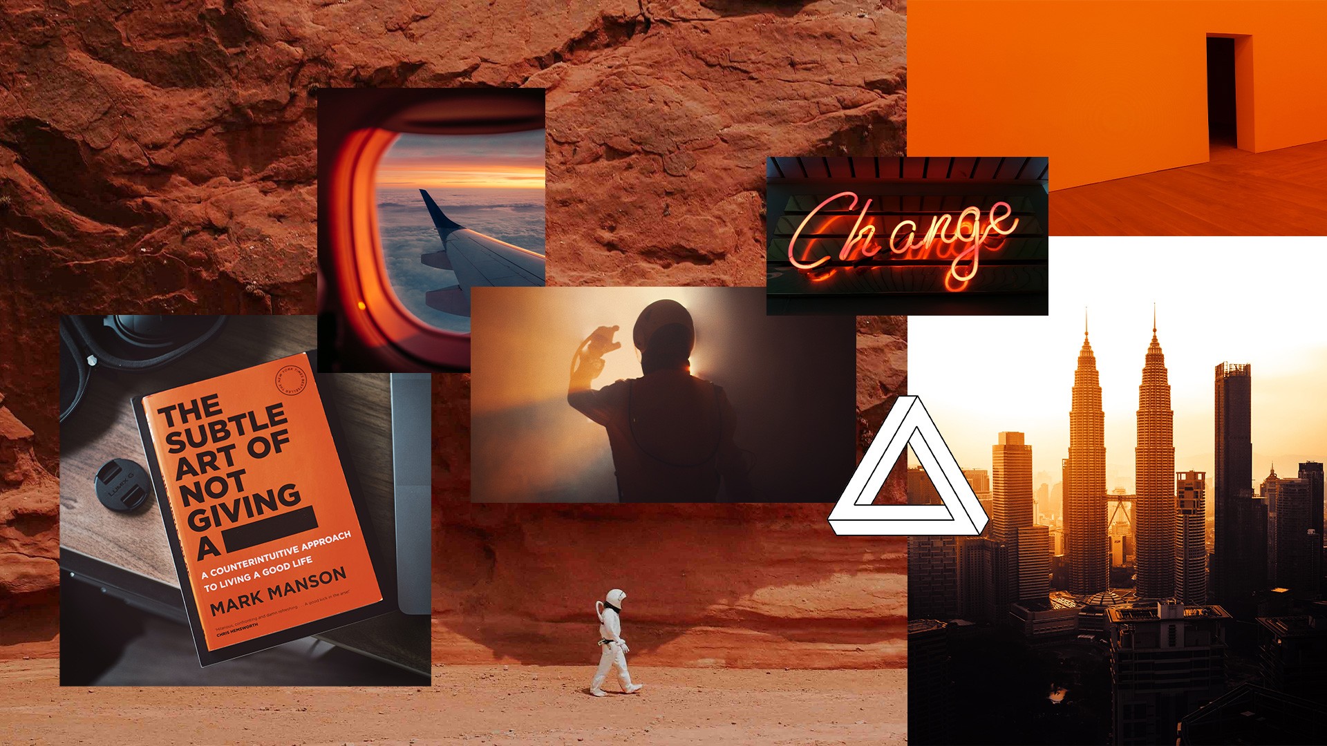  My moodboard when I was designing the logo 
