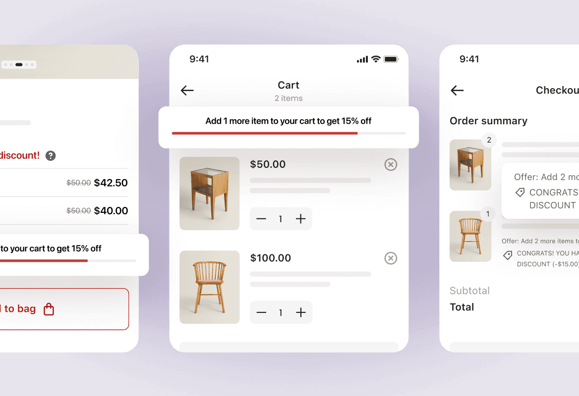 Quantity discounts upsell shopify app