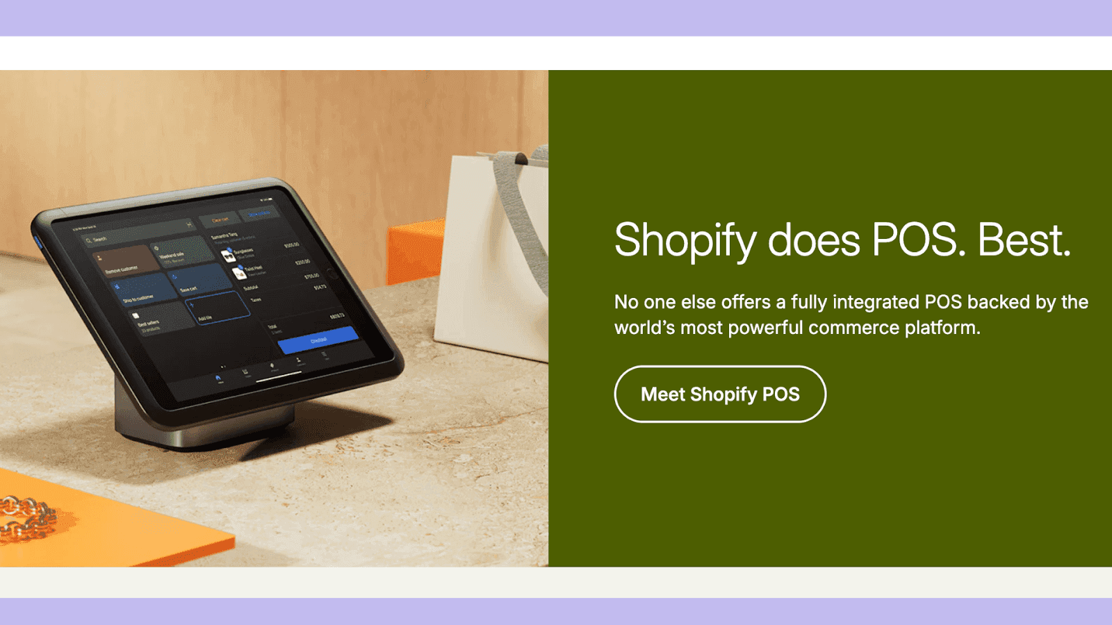 Shopify POS helps inventory management