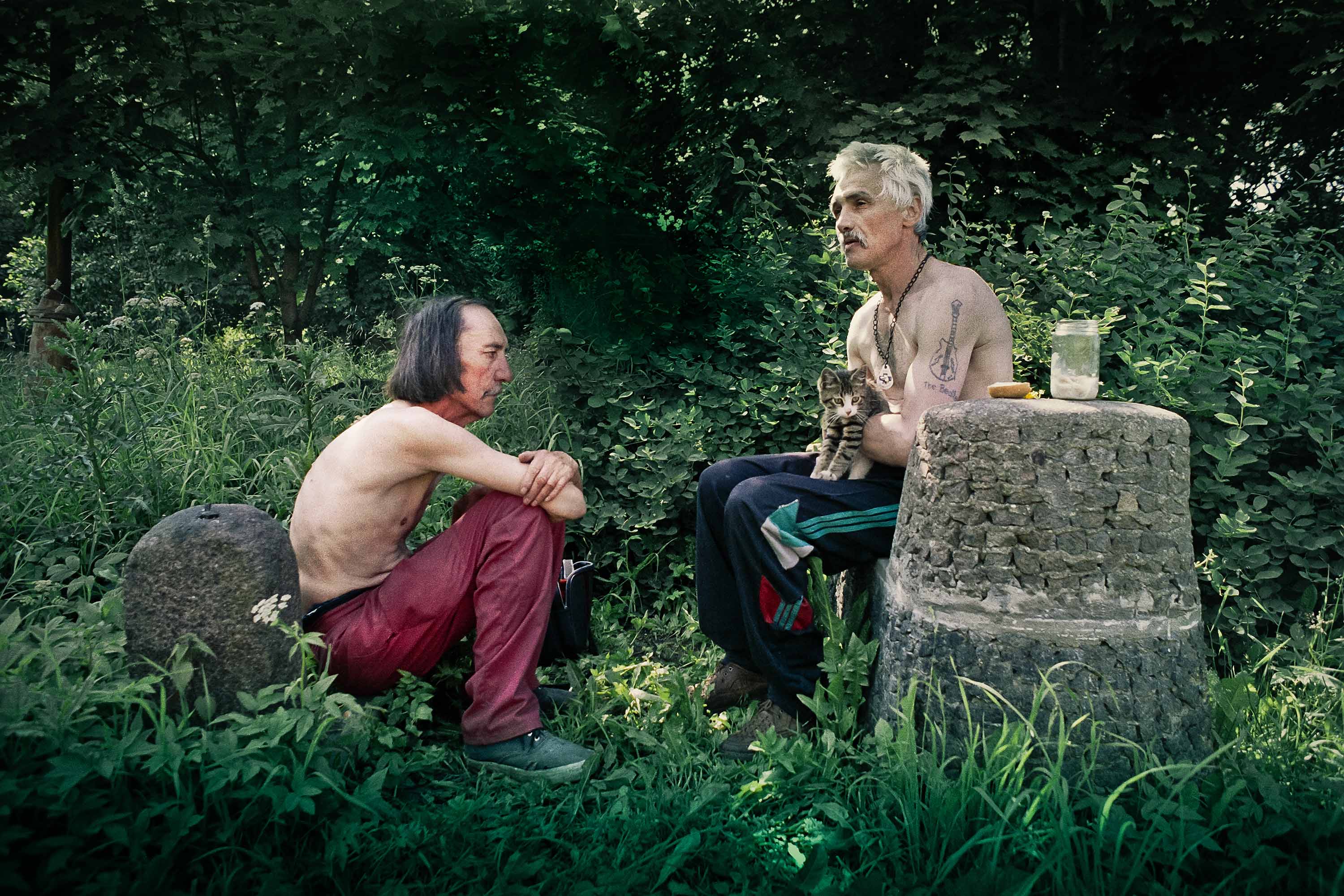 Alcoholics, Alexander Nevsky Cemetry 2001