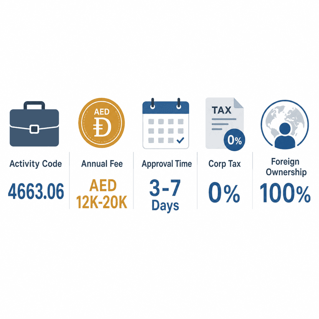 Infographic: How to Get a Flat Glass Wholesale Trading License in Dubai