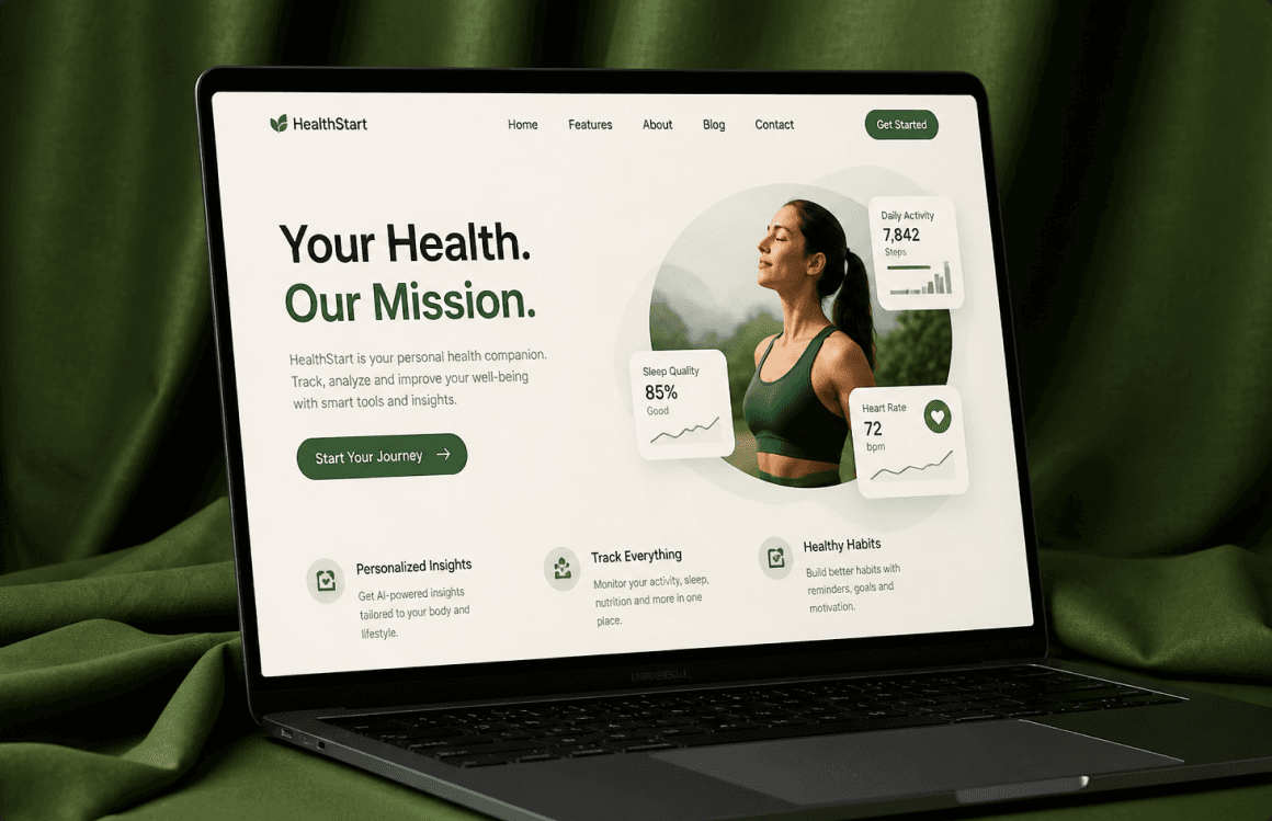 Hero banner of home page