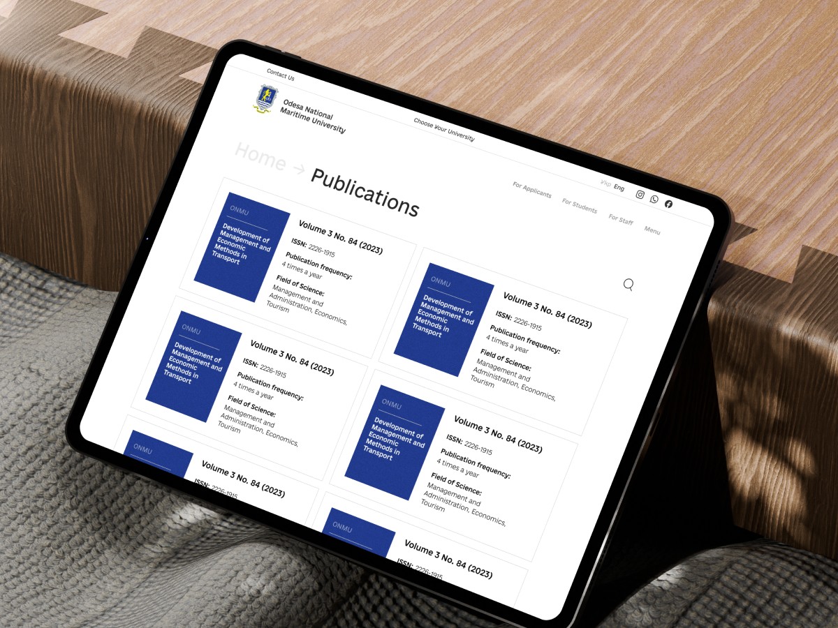 An example of the Work&Go website interface, developed by Codeska