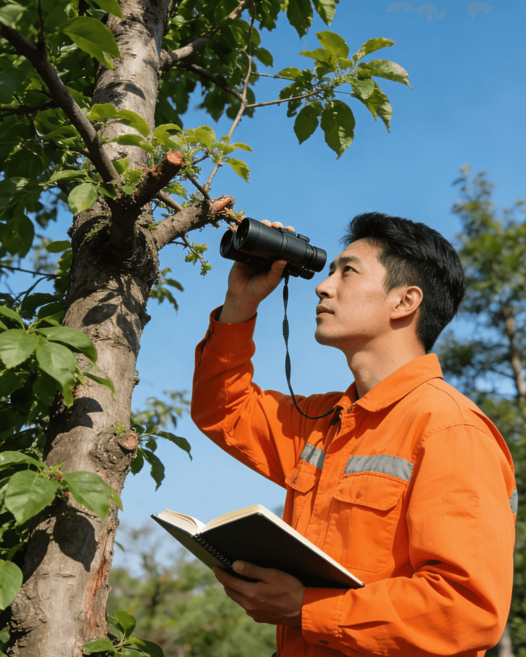 香港專業地板工程人員正在現場視察並紀錄木地板安裝及地台施工細節。