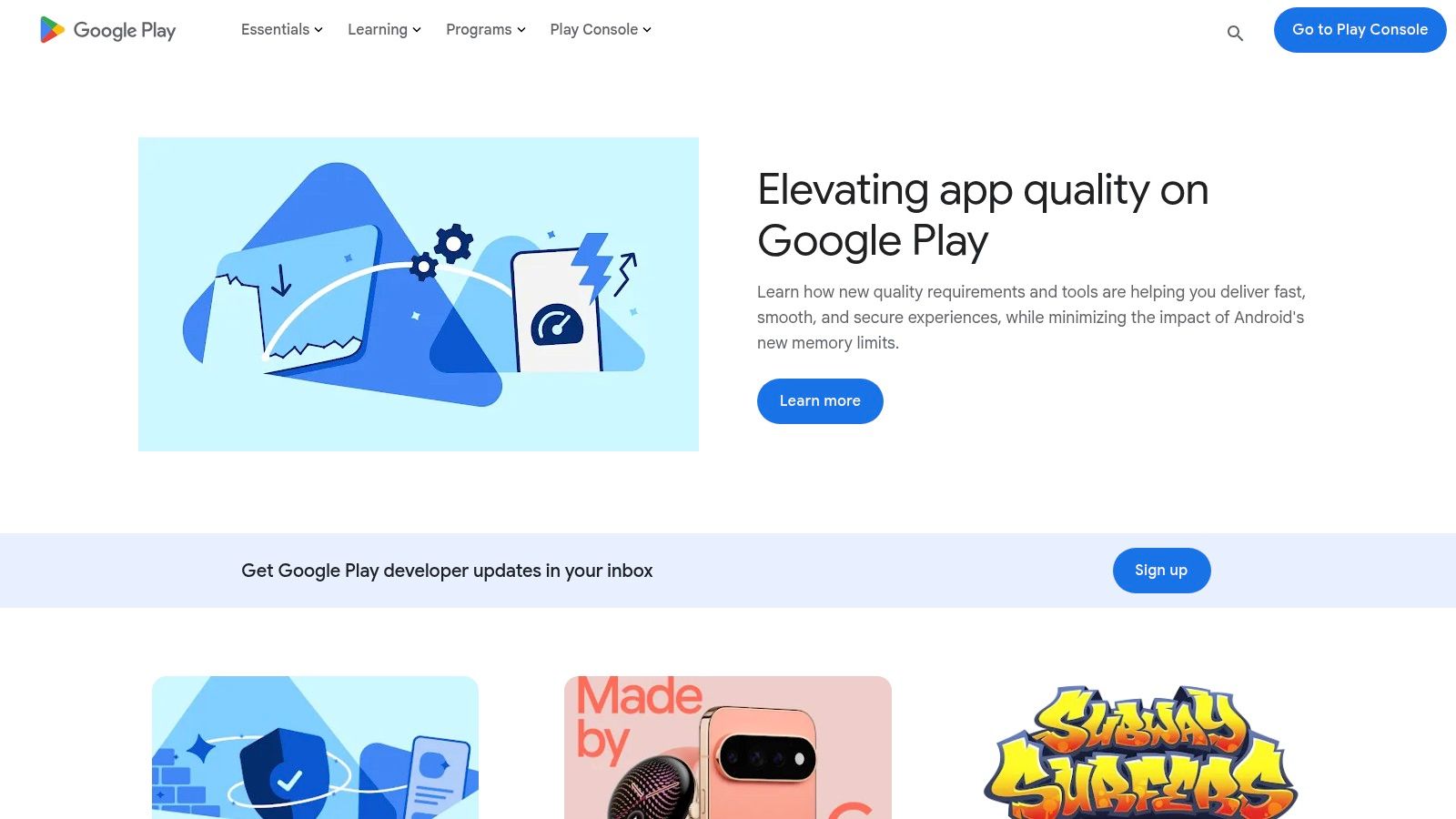 Google Play Console testing tracks