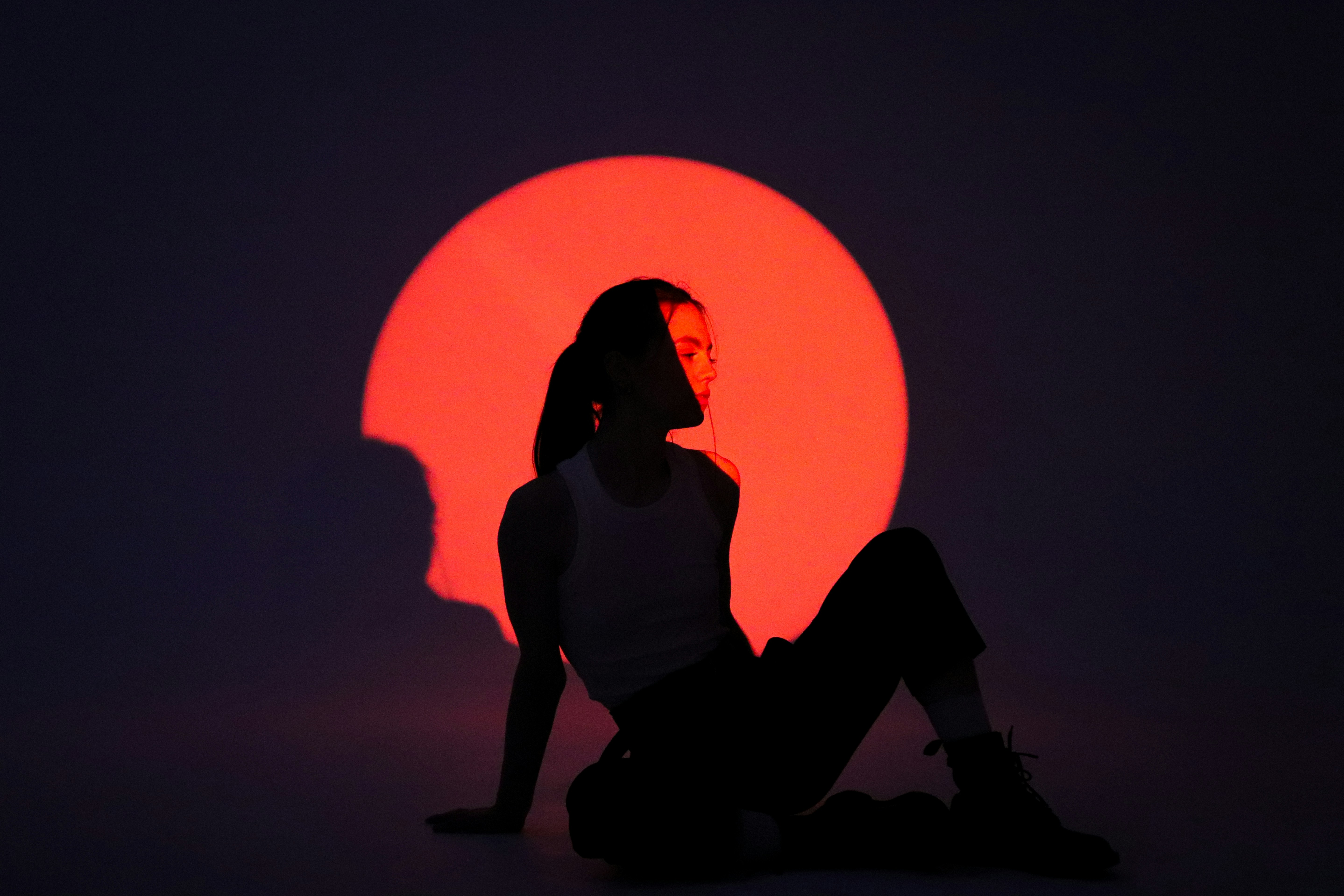 woman sitting in cute light - Preppy Stuff