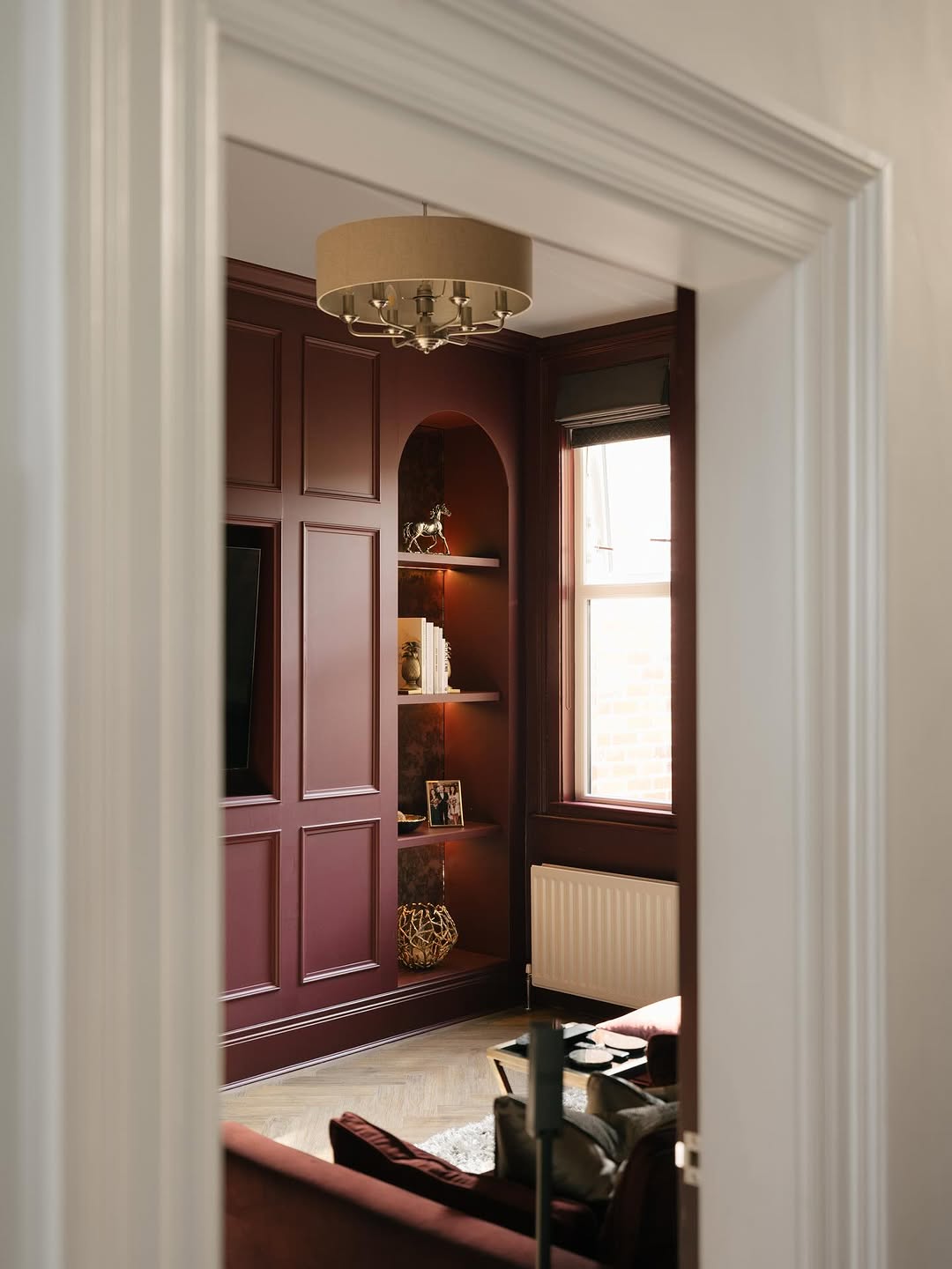 Bespoke Media wall, Panelling and Flooring in Belfast