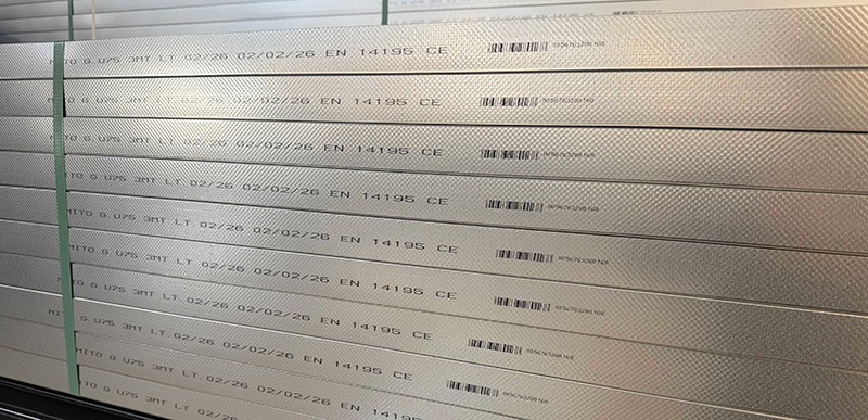 profilo cartongesso con codice a barre GS1