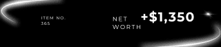 Item increasing net worth.