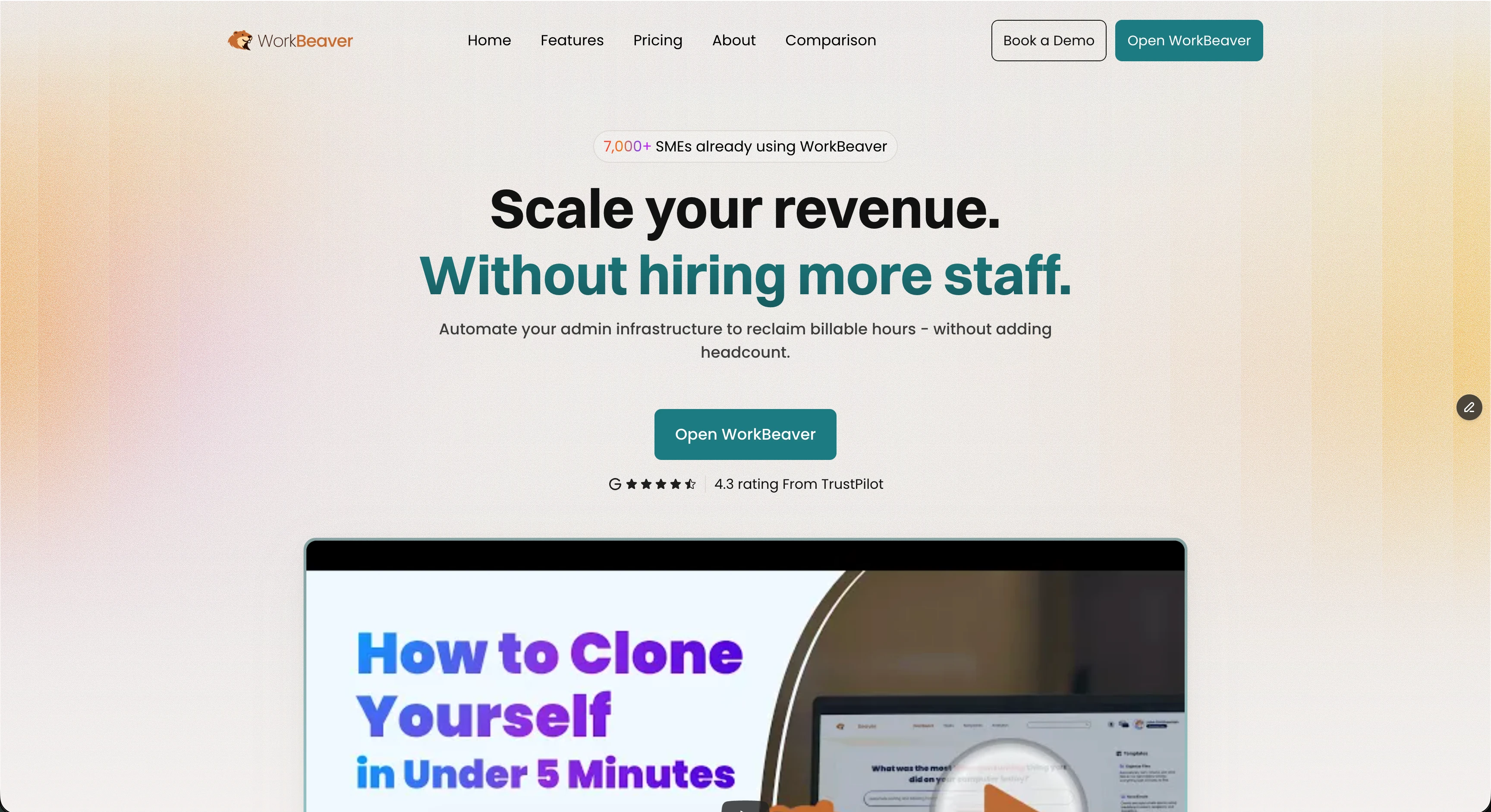 Cover image for WorkBeaver - Your Digital Intern