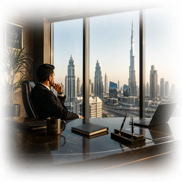 Regional directorship services from LEAP UAE supporting business expansion and strategic leadership in the UAE.
