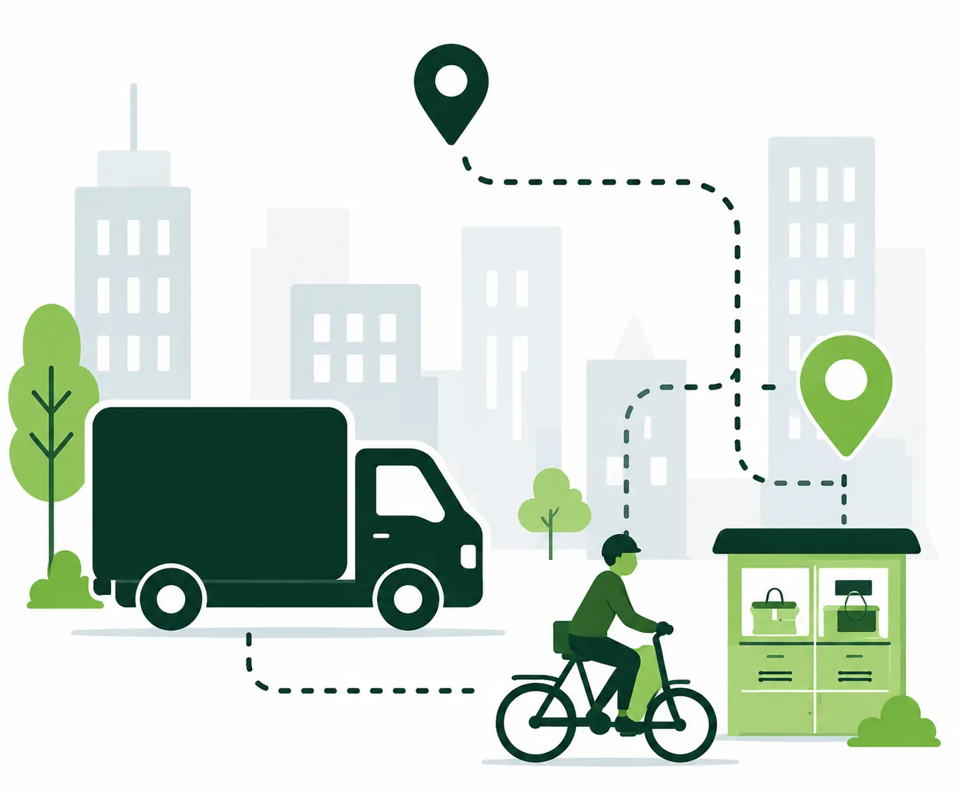 image article Urban Freight Last Mile Logistics