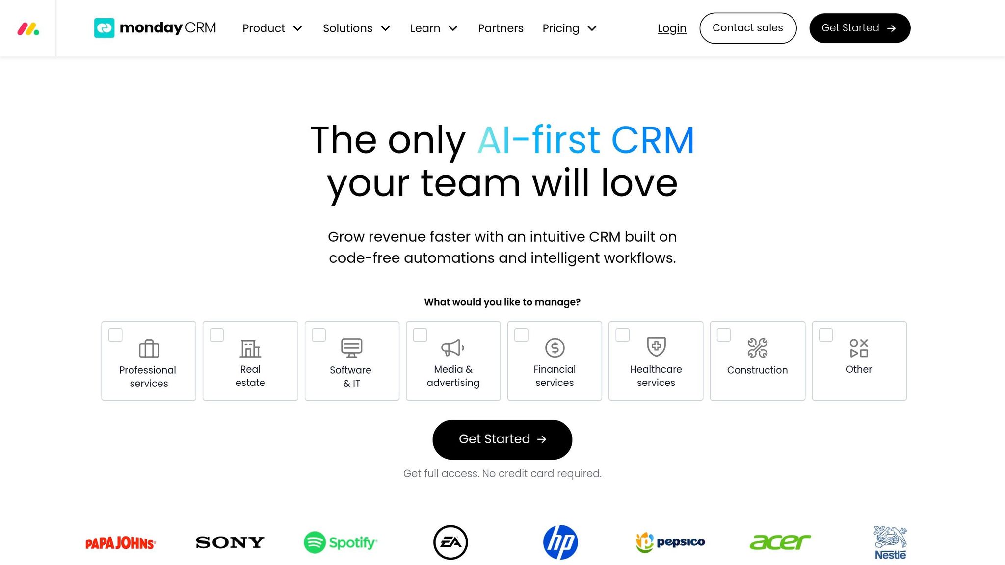monday CRM
