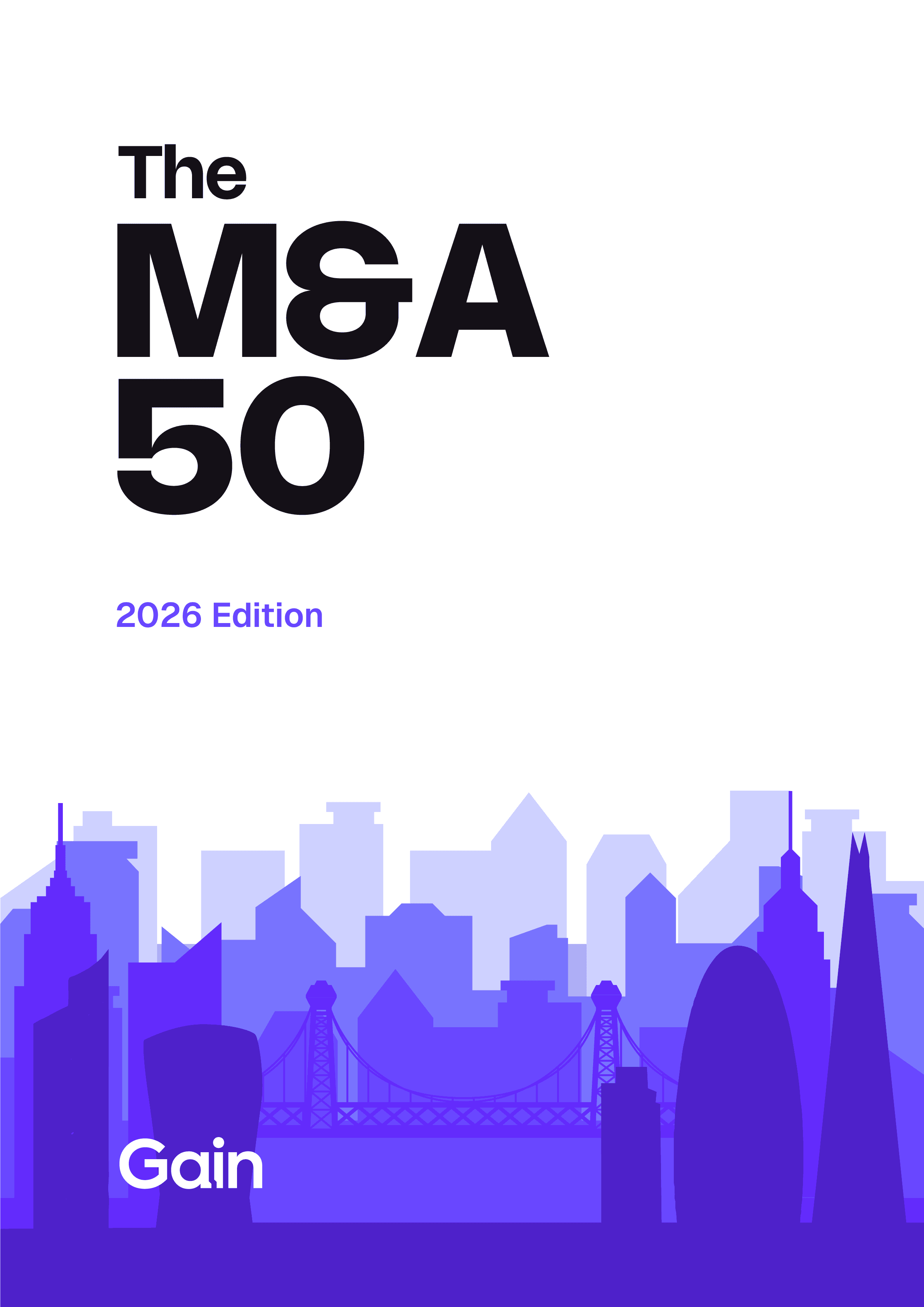 Cover image of State of M&A 50 2026 Edition