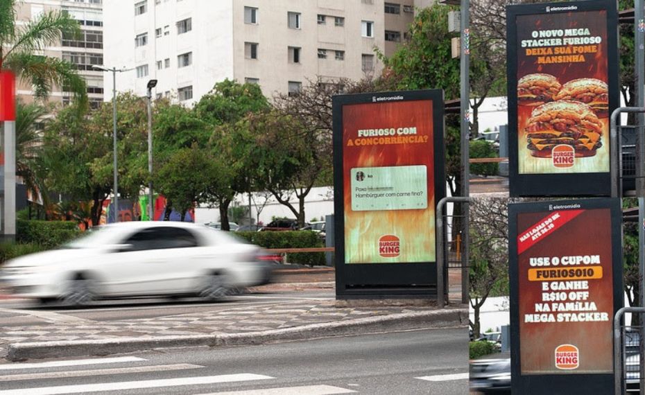 Burger King alfineta concorrência em campanha sobre tamanho dos lanches