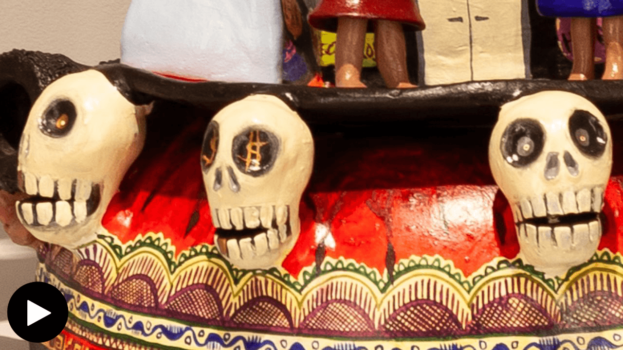 skull detail of Tree of Death