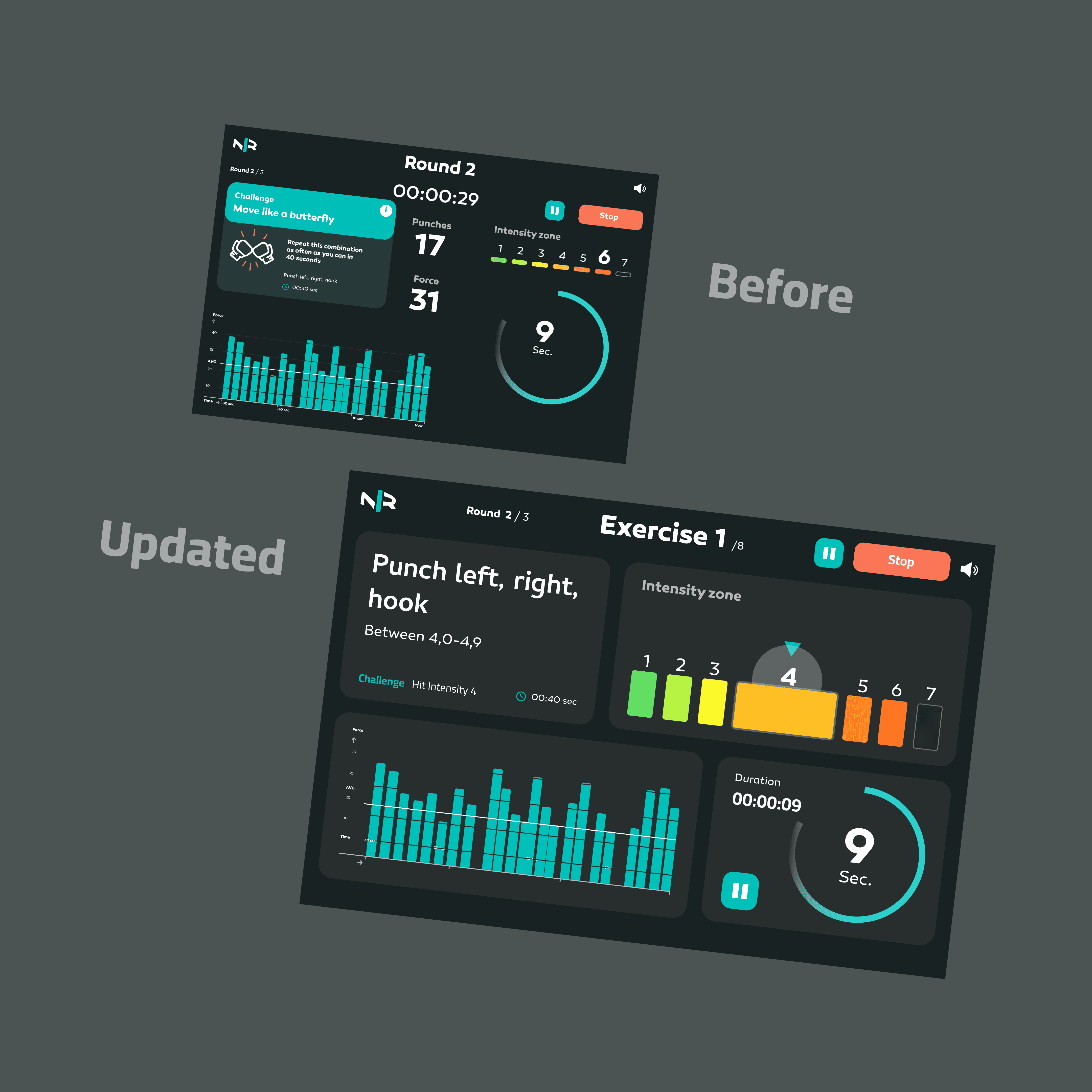 Project showcase laptop mockup