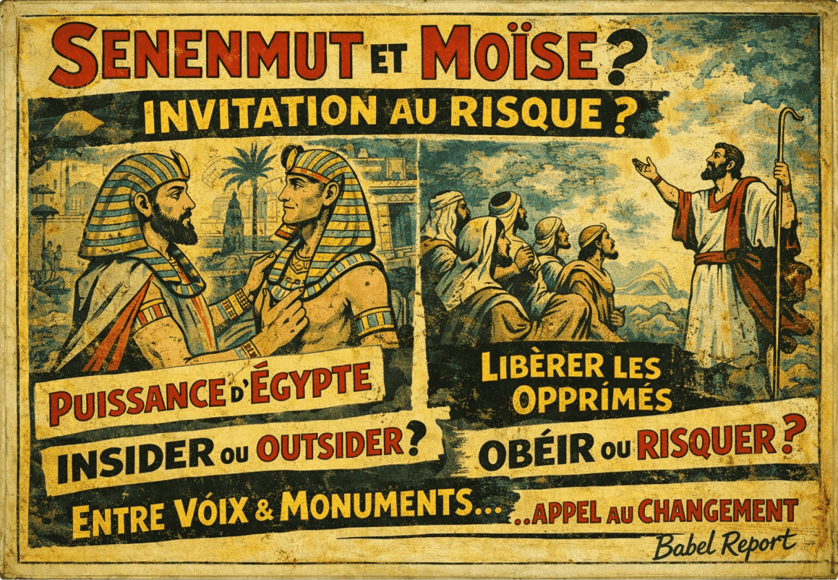 Moses ready near Red Sea