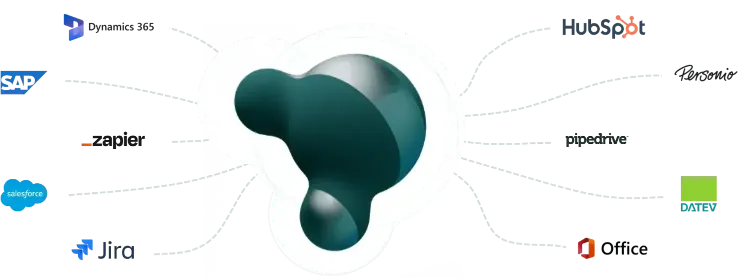 Mercury.ai Dashboard mit verknüpften Dialogelementen und Kommunikationskanälen zeigt zentrale Steuerung von Chatbots und Workflows