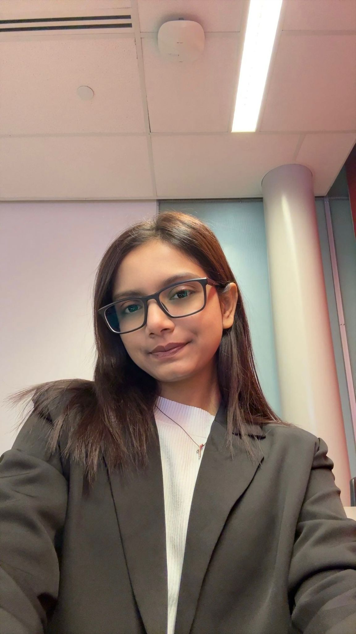 Portrait of portfolio creator – front view