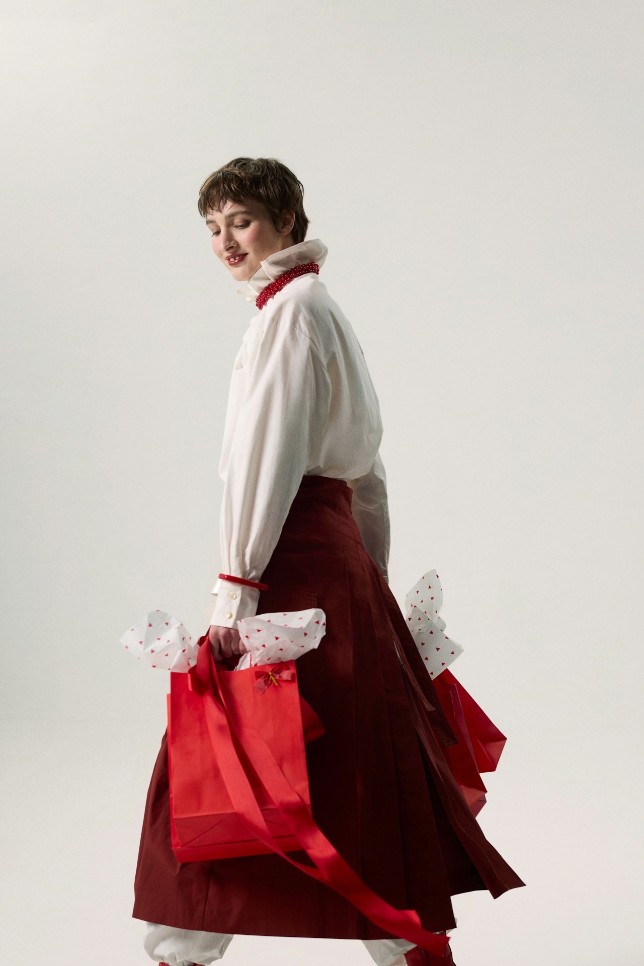 A person using a Hand pen tablet