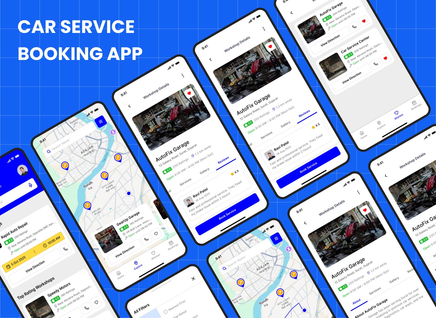 Car Service Booking App - thumbnail